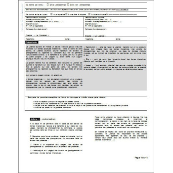 Contrat de Chef de projet web