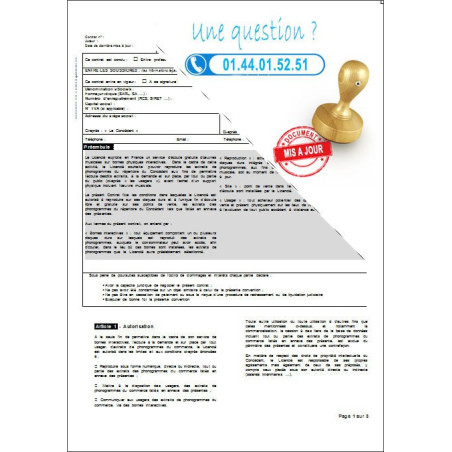 Bulletin d'acceptation d'une convention de sécurisation professionnelle 