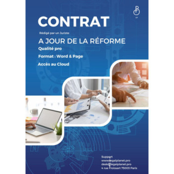 Contrat de modiste